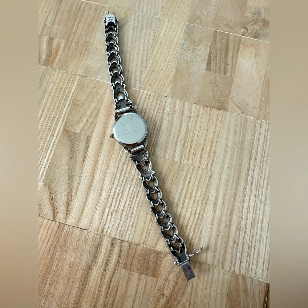 Art deco Judith Jack Sterling 925 silver marcasite watch NEW BATTERY